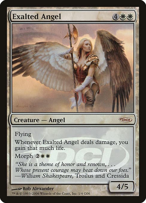 Exalted Angel from Judge Gift Cards 2006 (Rare)