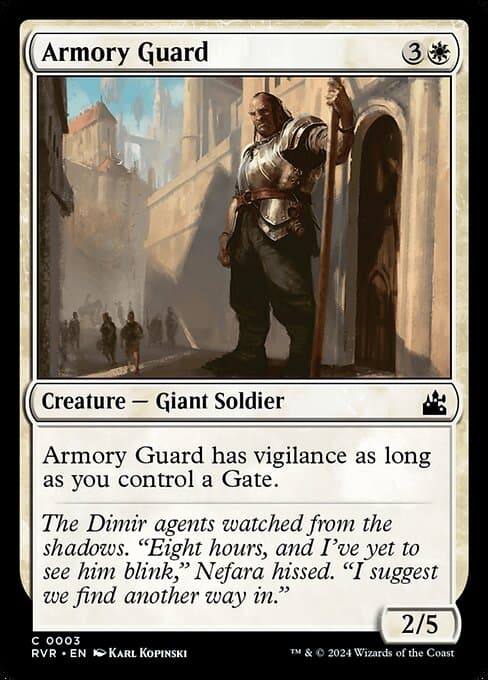 Armory Guard from Ravnica Remastered (Common)