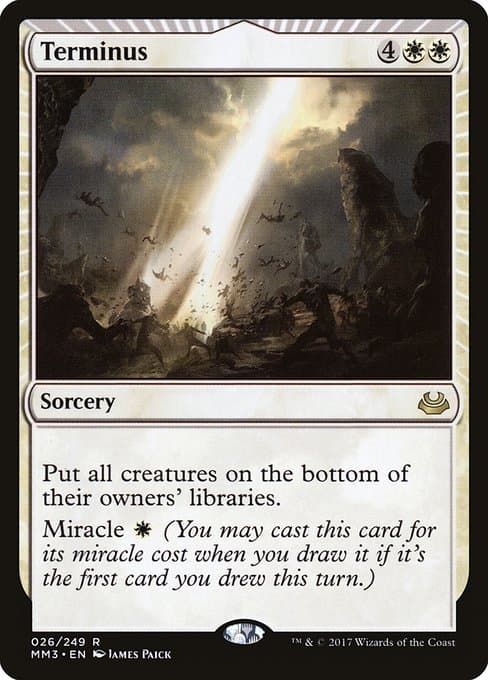 Terminus from Modern Masters 2017 (Rare)