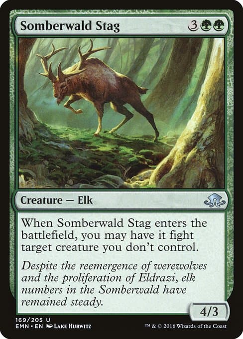 Somberwald Stag from Eldritch Moon (Uncommon)