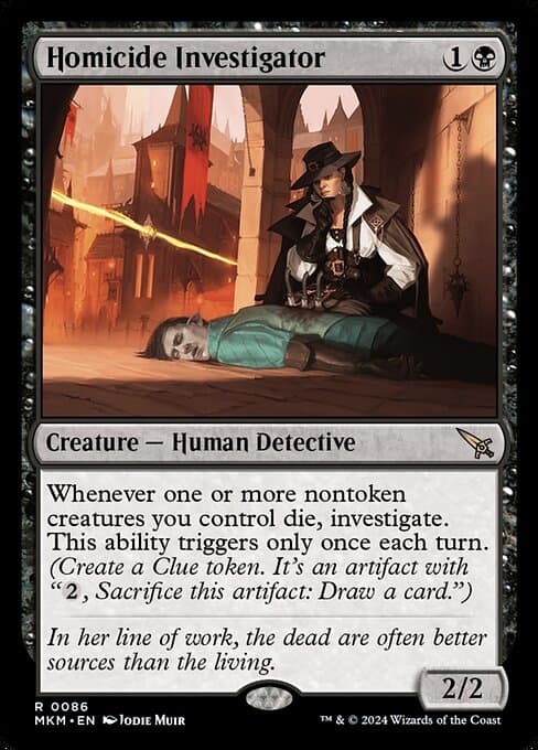 Homicide Investigator (Rare)