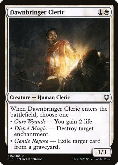 Dawnbringer Cleric (Common)