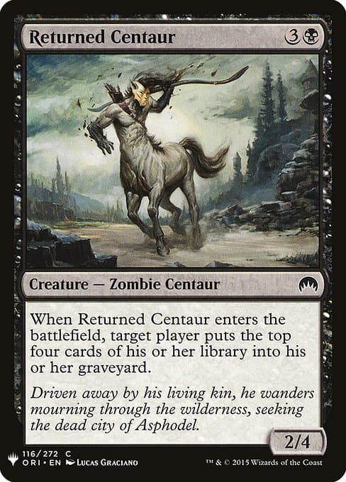 Returned Centaur from The List (Common)