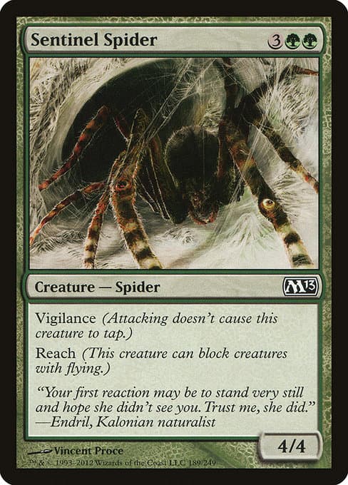 Sentinel Spider from Magic 2013 (Common)