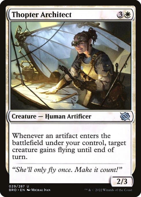 Thopter Architect from The Brothers' War (Uncommon)