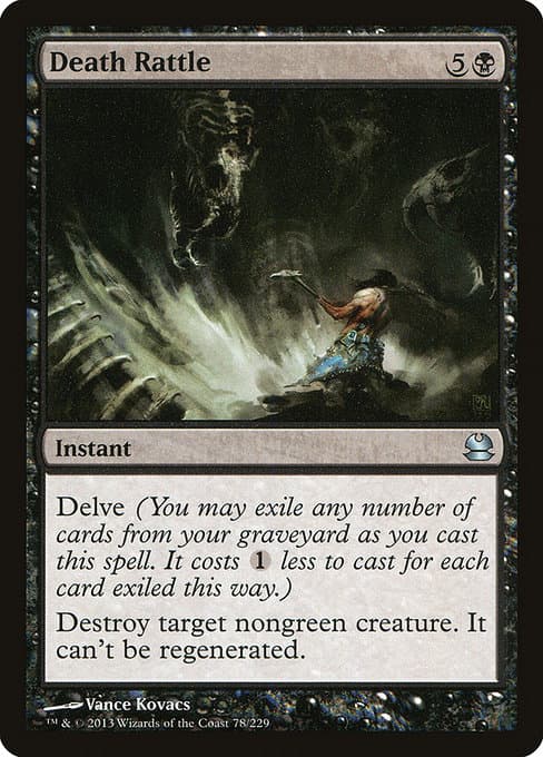 Death Rattle from Modern Masters (Uncommon)