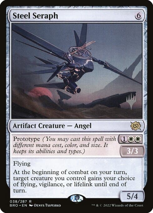 Steel Seraph from The Brothers' War Promos (Rare)