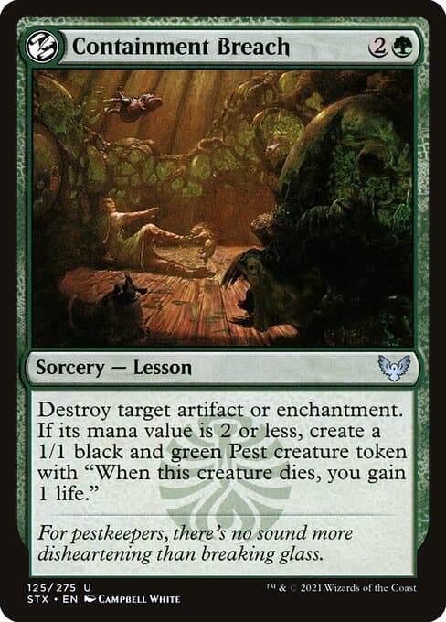 Containment Breach from Strixhaven: School of Mages (Uncommon)