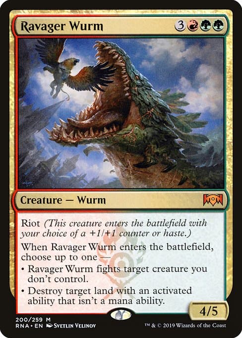 Ravager Wurm (Mythic)