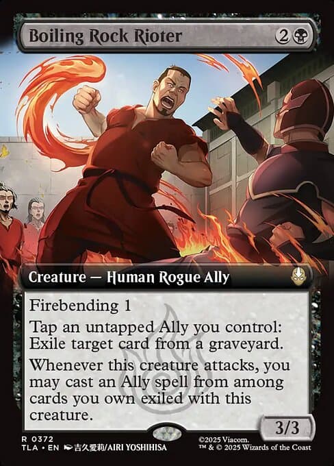 Boiling Rock Rioter from Avatar: The Last Airbender (Rare)