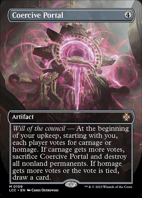 Coercive Portal from The Lost Caverns of Ixalan Commander (Mythic)