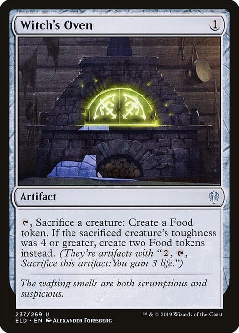 Witch's Oven from Throne of Eldraine (Uncommon)