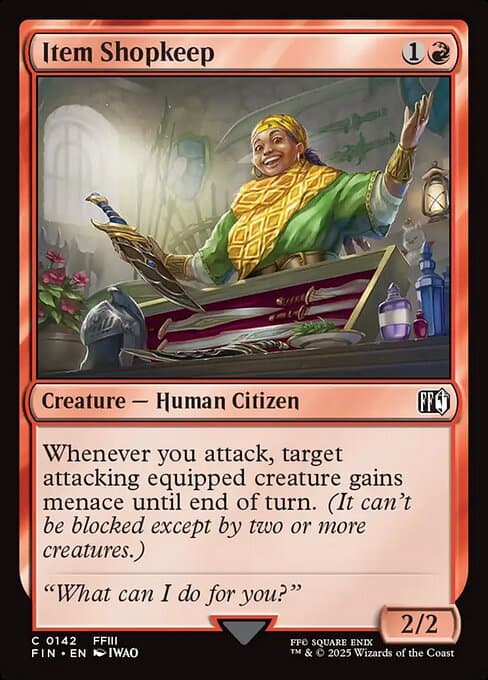 Item Shopkeep from Final Fantasy (Common)