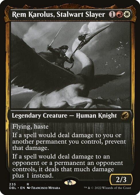 Rem Karolus, Stalwart Slayer from Innistrad: Double Feature (Rare)