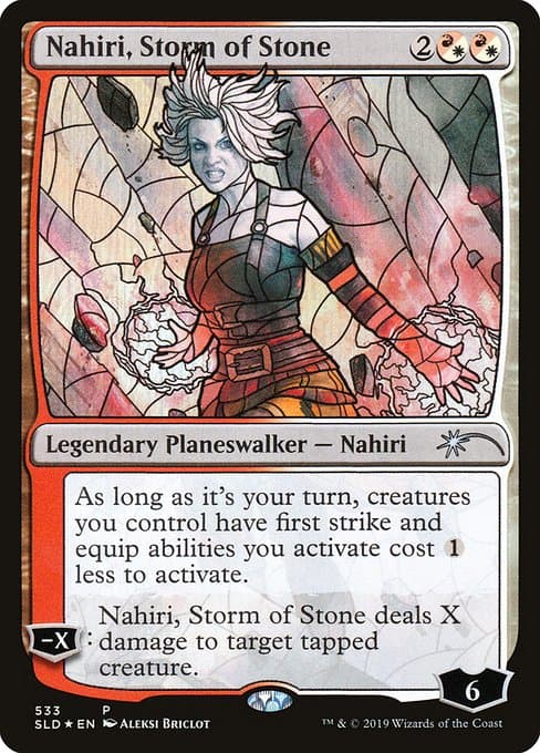 Nahiri, Storm of Stone from Secret Lair Drop (Uncommon)