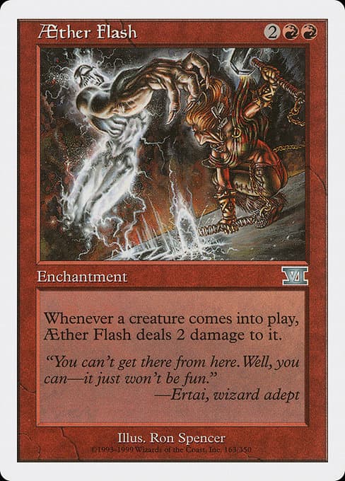 Aether Flash from Classic Sixth Edition (Uncommon)