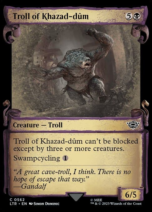 Troll of Khazad-dûm from The Lord of the Rings: Tales of Middle-earth (Common)