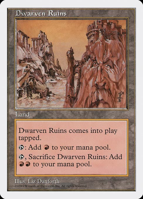 Dwarven Ruins from Fifth Edition (Uncommon)