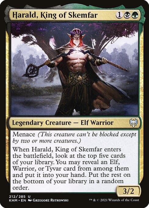 Harald, King of Skemfar (Uncommon)