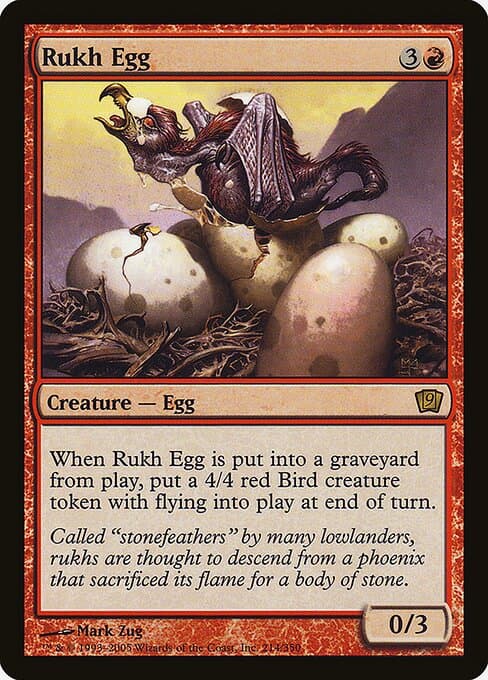 Rukh Egg from Ninth Edition (Rare)