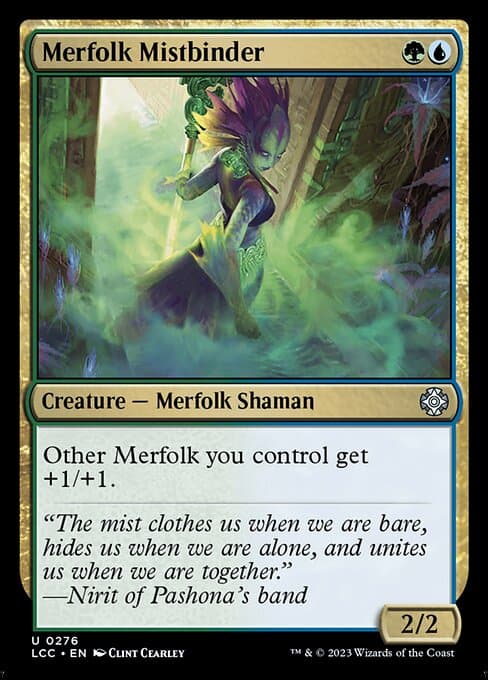 Merfolk Mistbinder from The Lost Caverns of Ixalan Commander (Uncommon)