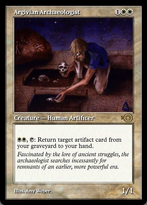 Argivian Archaeologist from Magic Online Promos (Rare)