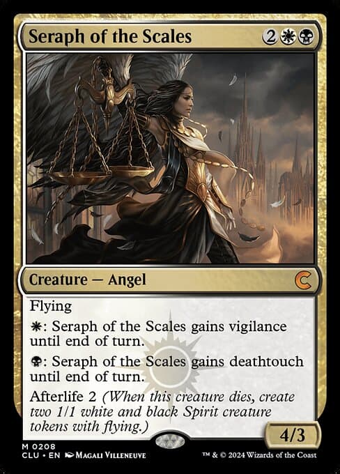 Seraph of the Scales from Ravnica: Clue Edition (Mythic)