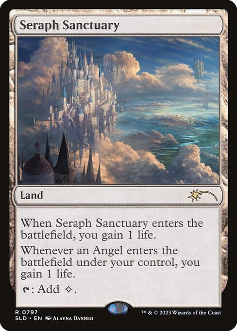 Seraph Sanctuary from Secret Lair Drop (Rare)