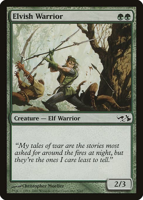 Elvish Warrior (Common)