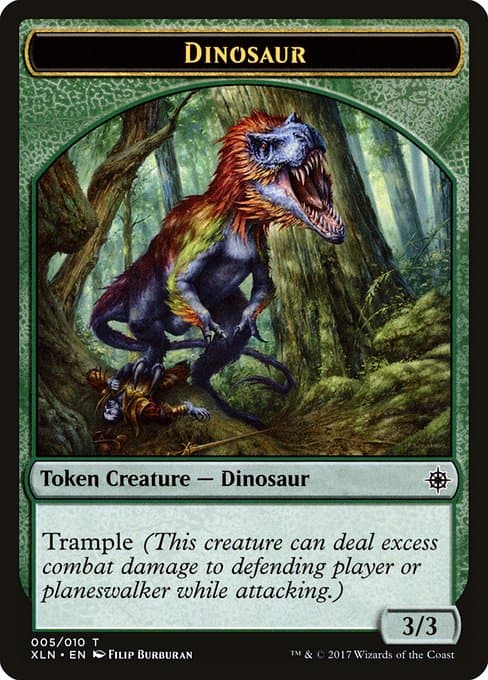 Dinosaur from Ixalan Tokens (Common)