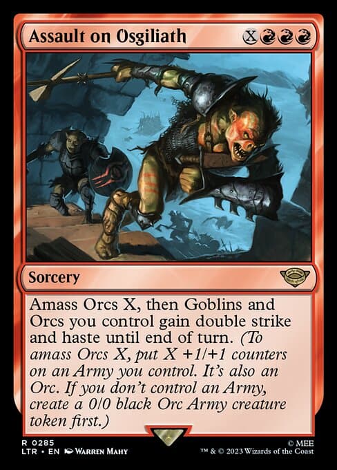 Assault on Osgiliath from The Lord of the Rings: Tales of Middle-earth (Rare)