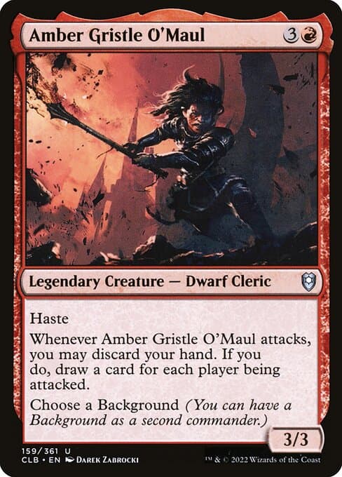 Amber Gristle O'Maul (Uncommon)