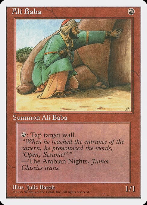 Ali Baba from Fourth Edition (Uncommon)