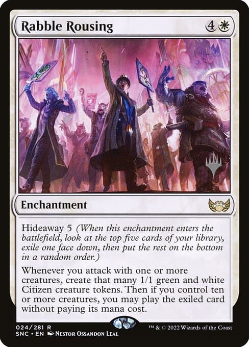 Rabble Rousing from Streets of New Capenna Promos (Rare)