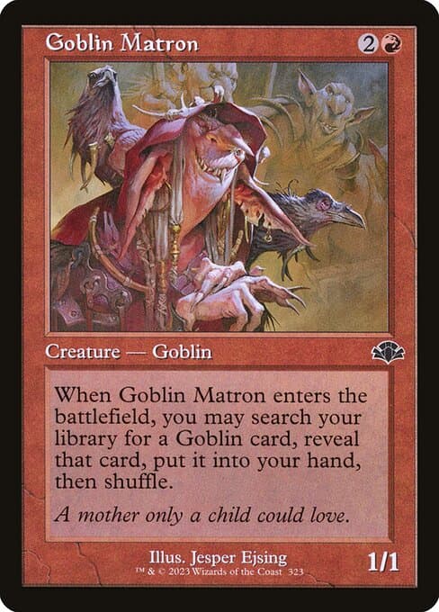 Goblin Matron from Dominaria Remastered (Common)