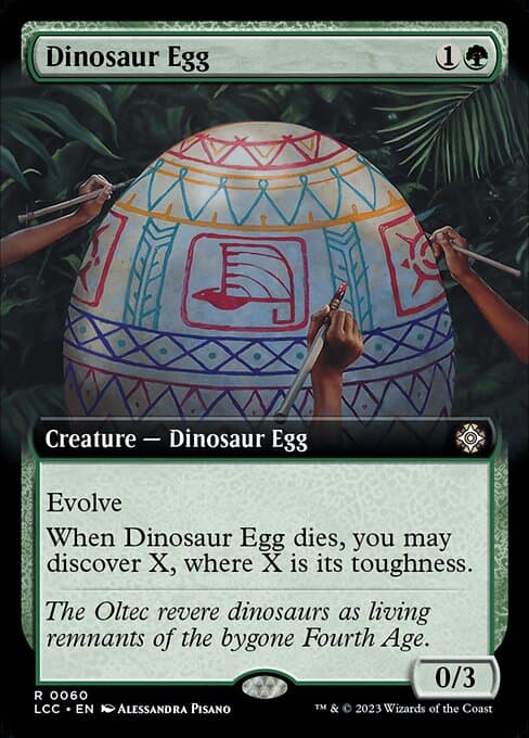 Dinosaur Egg from The Lost Caverns of Ixalan Commander (Rare)