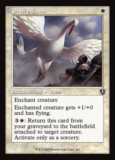 Gryff's Boon from Innistrad Remastered (Uncommon)