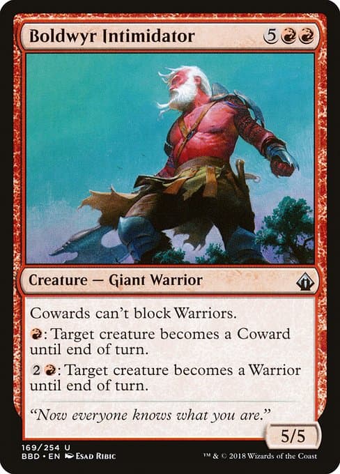Boldwyr Intimidator from Battlebond (Uncommon)