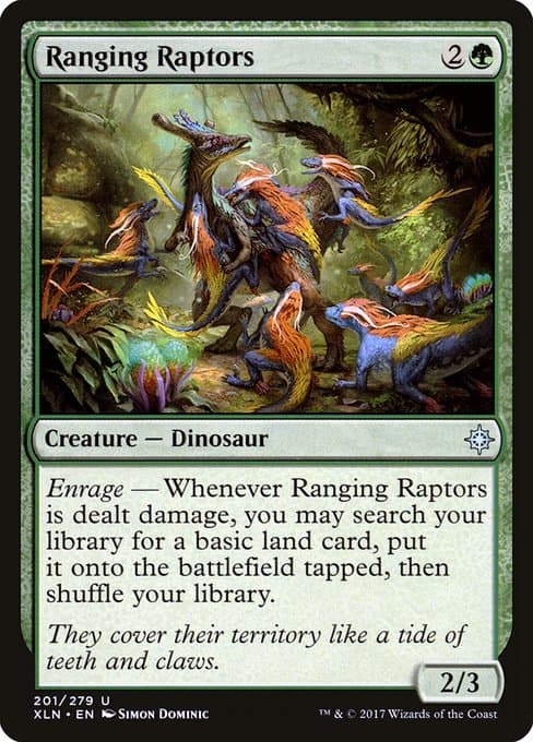 Ranging Raptors from Ixalan (Uncommon)