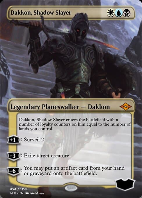 Dakkon, Shadow Slayer from Magic Online Promos (Mythic)