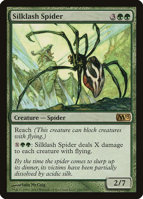 Silklash Spider from Magic 2013 (Rare)