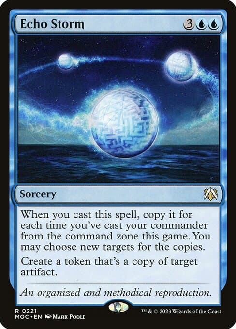 Echo Storm from March of the Machine Commander (Rare)