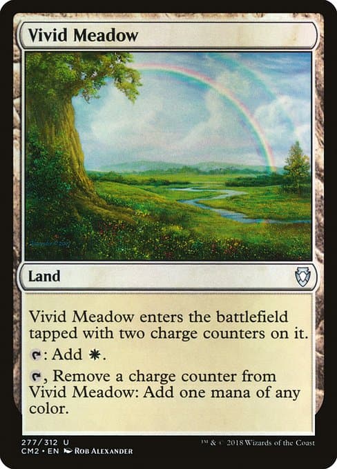 Vivid Meadow from Commander Anthology Volume II (Uncommon)