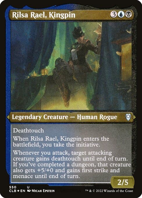Rilsa Rael, Kingpin from Commander Legends: Battle for Baldur's Gate (Uncommon)