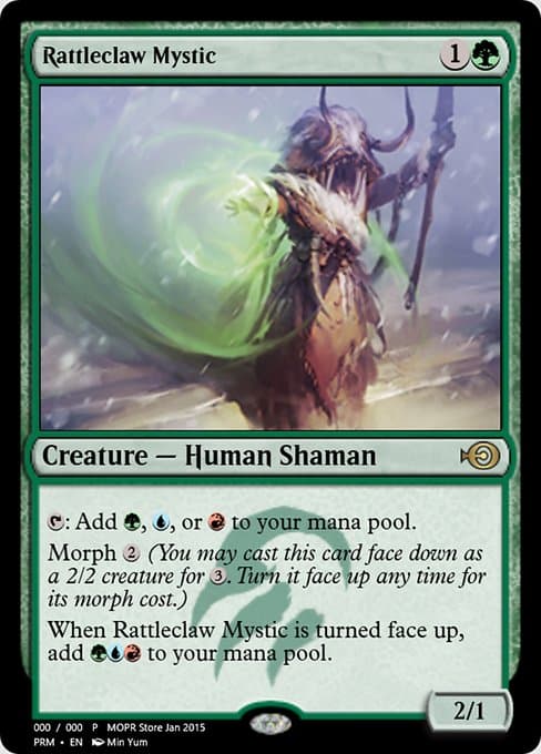 Rattleclaw Mystic from Magic Online Promos (Rare)