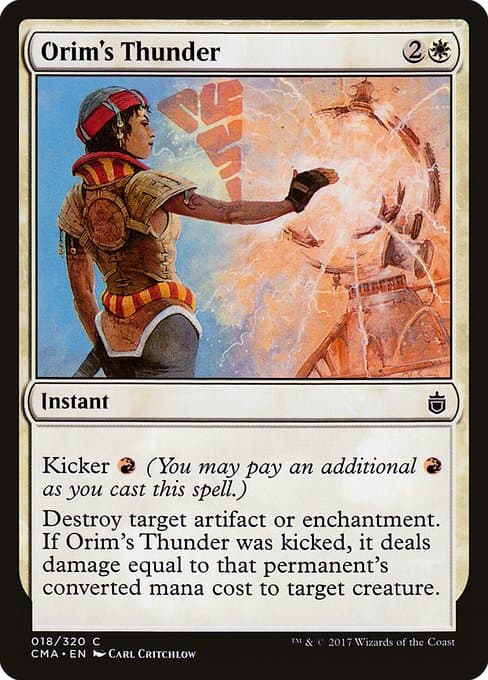 Orim's Thunder from Commander Anthology (Common)