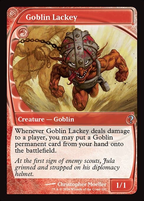 Goblin Lackey (Uncommon)