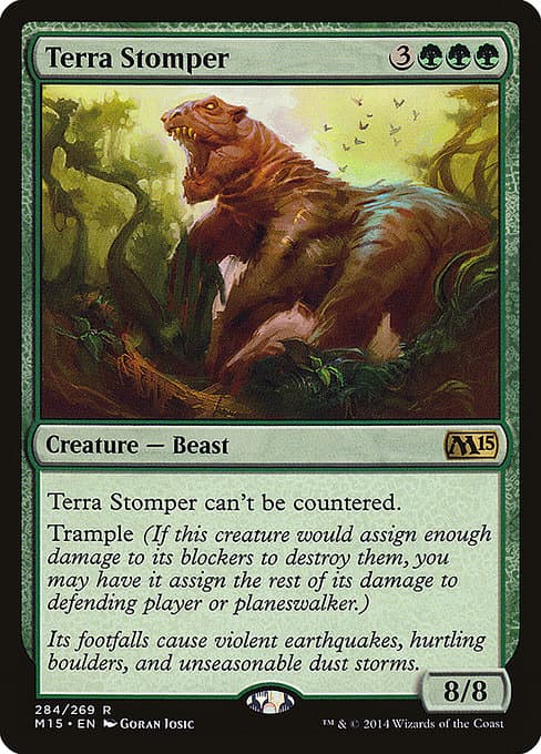Terra Stomper from Magic 2015 (Rare)