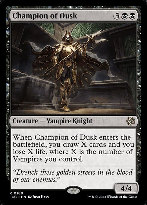 Champion of Dusk (Rare)