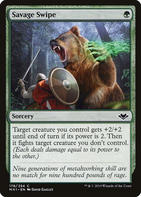 Savage Swipe from Modern Horizons (Common)